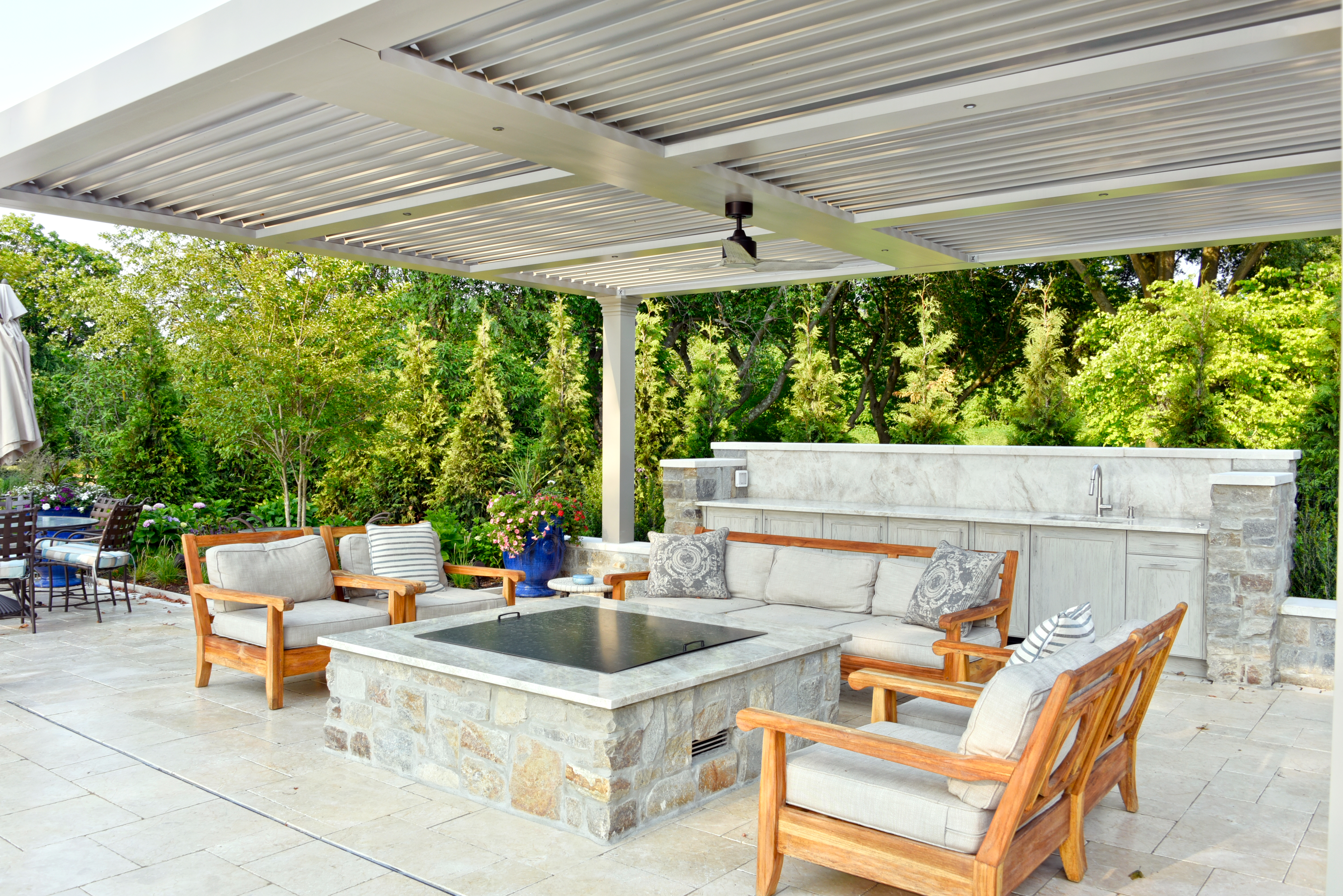 Outdoor living space patio Annapolis